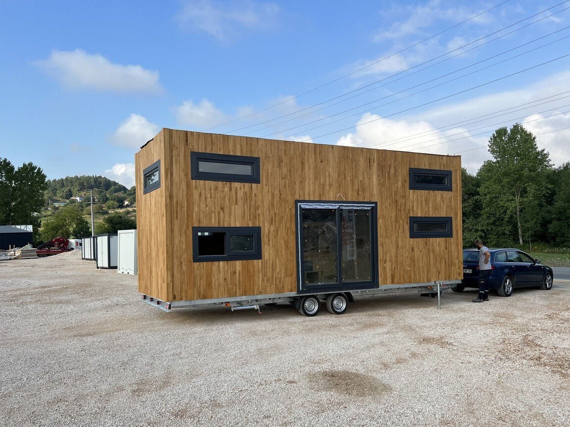 102.jpg Conteneur habitable T2 Tiny house avec roues neuf – Image 1