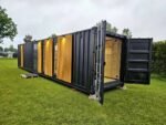 Conteneur habitable 30 m² – Maison modulaire clé en main