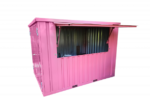 Container bar pliable 3 x 2m- Rose RAL 3014